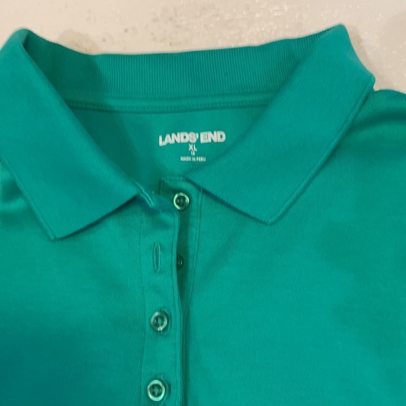 Lands End Boys Polo Shirt (2) Size XL 18 - Picture 7 of 15